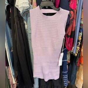 Lumiere Lilac Knit Mini Dress